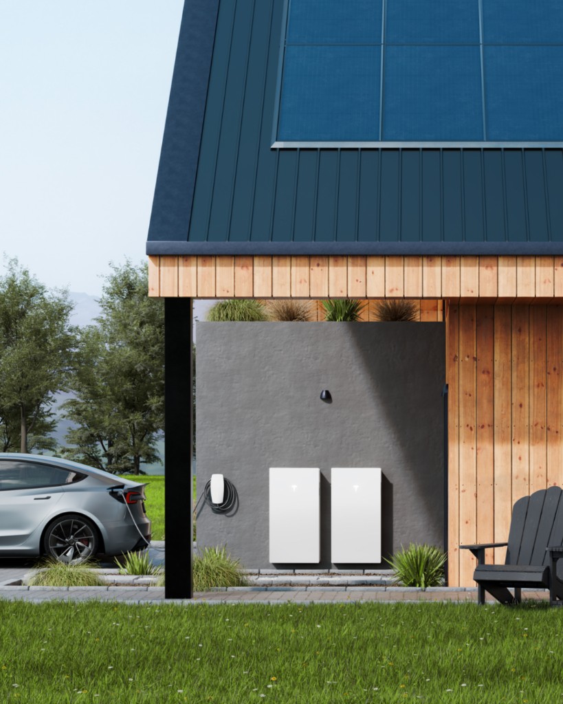 Tesla Powerwall home installation and EV charging